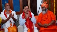 India News | Uttarakhand CM Pushkar Singh Dhami Recites Sunderkand Paath During Event in Dehradun