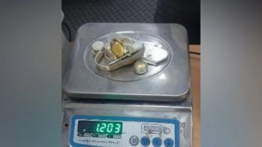 India News | Delhi Customs Arrest Iraqi National with 1203 Grams of Suspected Gold at IGI Airport