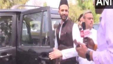 India News | Sambhal Violence Case: SP MP Zia Ur Rehman Barq Arrives at Sambhal Police Station for SIT Inquiry