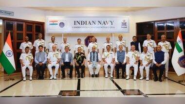 India News | Admiral Dinesh K Tripathi Commends Achievements of Navy in Maintaining Combat Ready Force
