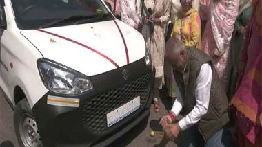 India News | Shimla Mayor Chauhan Inaugurates Pink Taxi Service for Safer Urban Travel