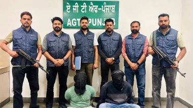 India News | Punjab Police's AGTF Arrests Two Operatives of Lawrence Bishnoi-Rohit Gadora Gang