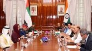 World News | Both India, UAE Committed to Work Towards Peace and Prosperity in Region: Rajnath Singh