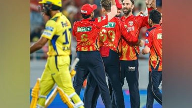 Sports News | IPL 2025: Punjab Kings' Glenn Maxwell Fined Heavily, Accumulates One Demerit Point for Breaching Code of Conduct