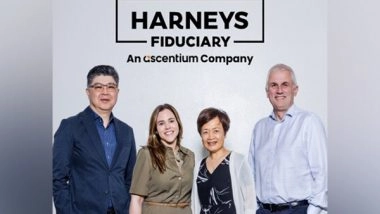 Business News | Ascentium Welcomes Harneys Fiduciary to Enhance Offshore Expertise and Global Influence