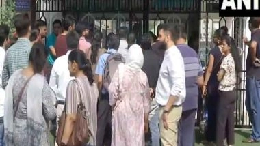 India News | Delhi: Parents Protest Outside Schools over Recent Fee Hike; Demand Government to Take over