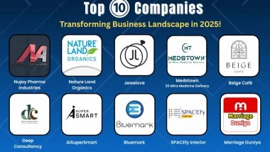 Business News | Future Icons: Top 10 Companies Transforming the Business Landscape in 2025