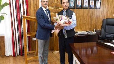 India News | Mizoram CM Lalduhoma Meets NCB DG Anurag Garg to Combat Growing Drug Menace