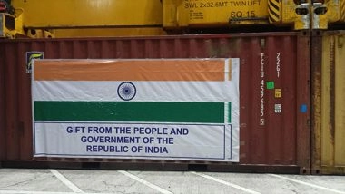 World News | India Sends 1,000 Mteric Tonnes of Food Aid to Cameroon