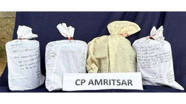 India News | Punjab Police Busts Narco Network in Amritsar; Arrests 8 Accused
