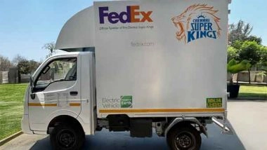Business News | FedEx and Chennai Super Kings Drive More Sustainable Deliveries with Co-Branded EVs in India