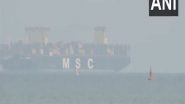 Business News | Vizhinjam Port in Kerala Welcomes World's Largest, Eco-friendly Container Ship MSC Turkiye