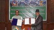 World News | India, Nepal Strengthen Agricultural Ties with MoU on Crop Productivity and Climate Resilience