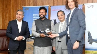 Business News |  Airbus, Mahindra Aerostructures Sign Contract for H130 Helicopter Fuselage Manufacturing