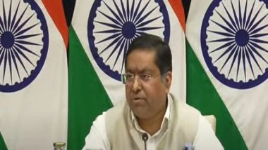 World News | India-UK FTA Talks in Process of Being Relaunched, Both Sides Committed to Taking It Forward: MEA