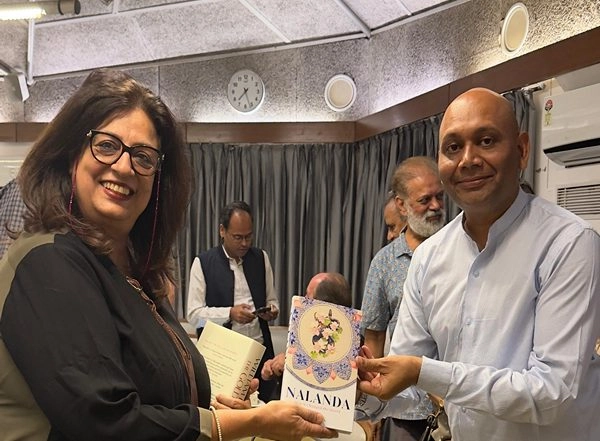 World News | India International Center Hosts Discussion on Abhay K's Book 'Nalanda: How It Changed the World'