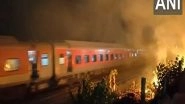 India News | Thane: Fire Breaks out Near Railway Tracks at Mumbai Station