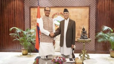 World News | Union Minister Shivraj Singh Chouhan, Nepal PM Oli Discuss Further Strengthening Ties