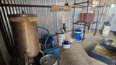 India News | DRI Busts Illegal Mephedrone Factory in Maharashtra's Latur, Seven Arrested