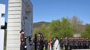 World News | Slovak Republic: President Murmu Pays Tribute at Gate of Freedom Memorial in Bratislava
