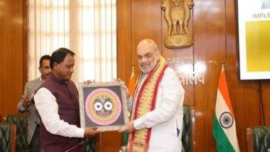 India News | Amit Shah Chairs Review Meeting with Odisha CM on Implementation of Three Criminals Laws in State