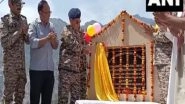 India News | J-K: CRPF Commandant N Ranbir Singh Inaugurated Memorial for Martyred Personnel in Ramban