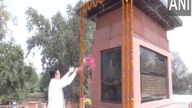 India News | Bhajanlal Sharma Unveils Maharaja Ganga Singh's Statue, Inspects Shivpur Head in Sri Ganganagar