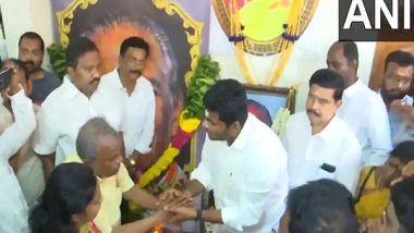 India News | Tamil Nadu: BJP's Annamalai Pays Tribute Congress Leader Kumari Anantham