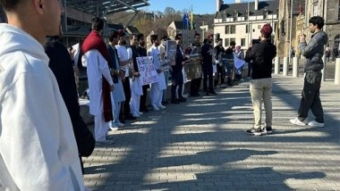 World News | Baloch Community in Scotland Protests Against Pakistan's Crackdown on BYC