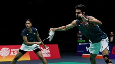 Sports News | Dhruv-Tanisha Exits Marks End of Indian Challenge at Badminton Asia C'ships