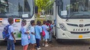 World News | India Gifts Six School Buses to Sao Tome and Principe