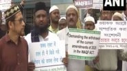 India News | West Bengal: Muslim Organisation Protests Against Waqf Amendment Act in Siliguri