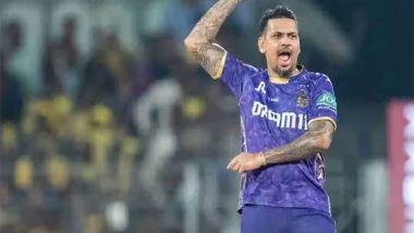 Sports News | IPL 2025: Knight Riders Spinners' Brilliance Restrict CSK to 103/9 in 20 Overs at Chepauk