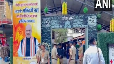 India News | Amit Shah to Visit Raigad Fort, Likely to Meet Top Mahayuti Leaders in Pune
