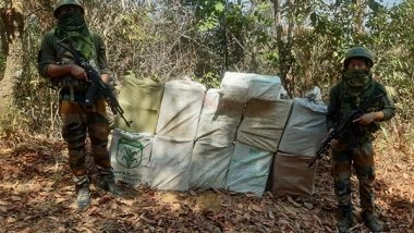 India News | Mizoram: Assam Rifles Seize Foreign Liquor Worth Rs 2.52 Lakh in Champhai