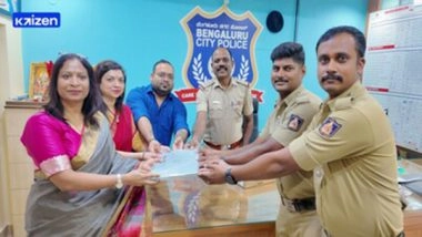 Business News | Kaizen Que Pvt. Ltd. Empowers Hulimavu Police Station in Bengaluru with Cutting-Edge Technology to Strengthen Frontline Defenders