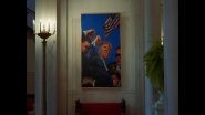 World News | White House Replaces Obama's Portrait with Trump's Assassination Attempt Picture