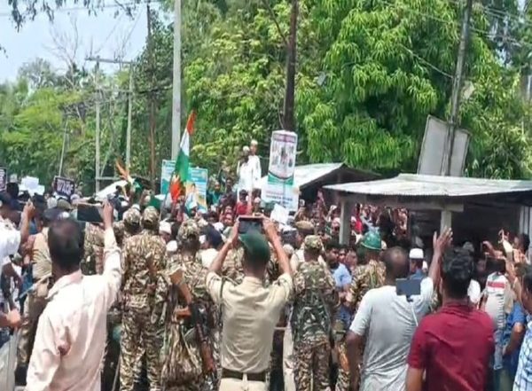 India News | Agartala: Tension in Kailashahar over Protest Rally Demanding Withdrawal of Waqf Law