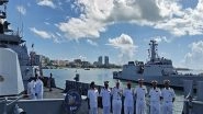 World News | INS Sunayna Enters Port of Dar-es-Salaam in Tanzania, Set to Participate in Ex Aikeyme