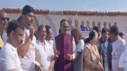 India News | UP Dy CM Brajesh Pathak Participates in Ambedkar Marathon
