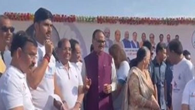 India News | UP Dy CM Brajesh Pathak Participates in Ambedkar Marathon