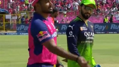 Sports News | IPL 2025: Royal Challengers Bengaluru Wins Toss; Opt to Bowl First Against Rajasthan Royals