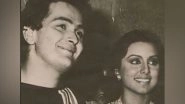 Entertainment News | Nostalgia Alert! Neetu Kapoor Shares Priceless Picture with Rishi Kapoor as She Recalls the Day when They Got Engaged