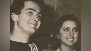 Entertainment News | Nostalgia Alert! Neetu Kapoor Shares Priceless Picture with Rishi Kapoor as She Recalls the Day when They Got Engaged