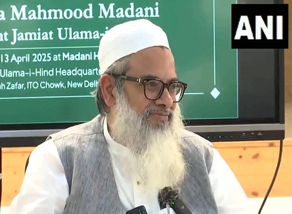 India News | 'Waqf Amendment Act Benefits Land Occupiers': Jamiat Chief Mahmood Madani