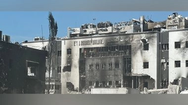 World News | Israel Strikes Gaza's Al-Ahli Hospital; IDF Claims Hospital Housed Hamas Control Centre