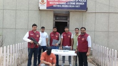 India News | Delhi Police Crime Branch Nabs Notorious Gangster of Manjit Mahal Gang