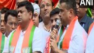 India News | BJP Stages Protest in Kolkata over Murshidabad Violence, SSC Recruitment Scam