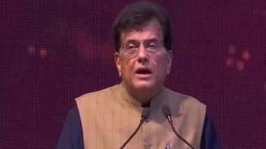 India News | Union Minister Piyush Goyal Visits Shrinathji Temple in Rajasthan