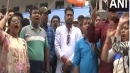 India News | West Bengal: BJP Leads Protest in Siliguri After Two Charak Puja Devotees Attacked, Blames TMC